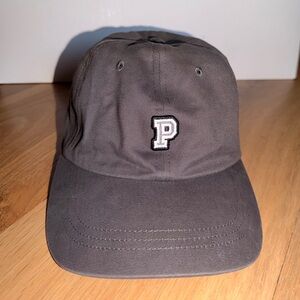 PINK Victoria's Secret Dark Gray Baseball Hat